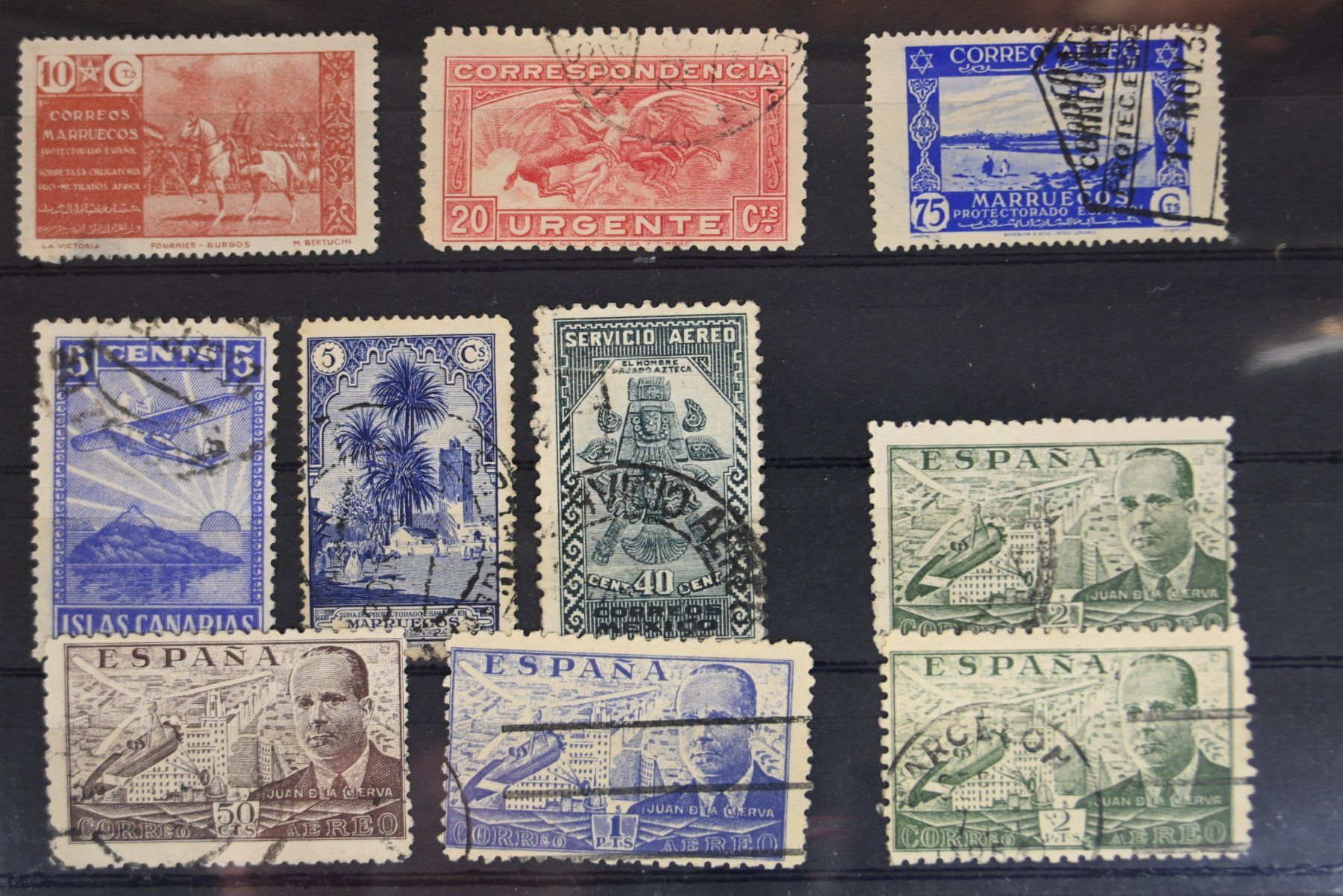 Tutti i francobolli: Spanien / Kolonien Briefmarken-Lot – Usato da Winterthur venduto da Rwa