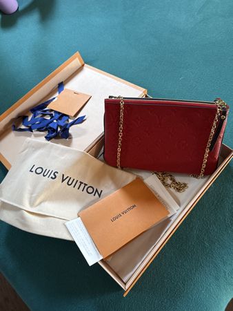 Louis Vuitton double Zip Pochette , neu