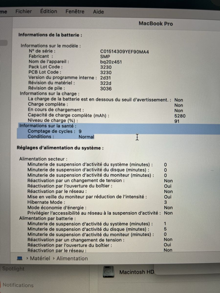 Apple Portables: MacBook Pro 13 16GB 1TB  – D'occasion à Lausanne par egy_25dj 5