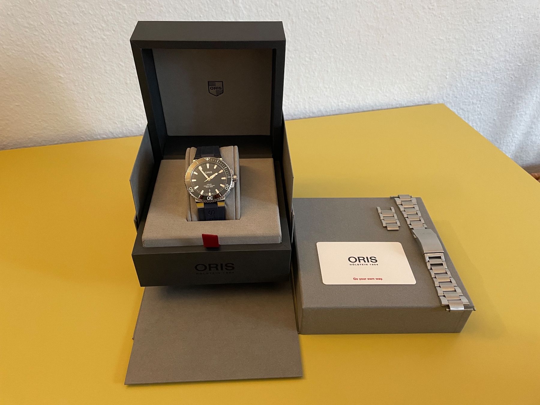 Oris Uhren: Oris Aquis Date – Gebraucht aus Zürich von Dr.Marfan 1