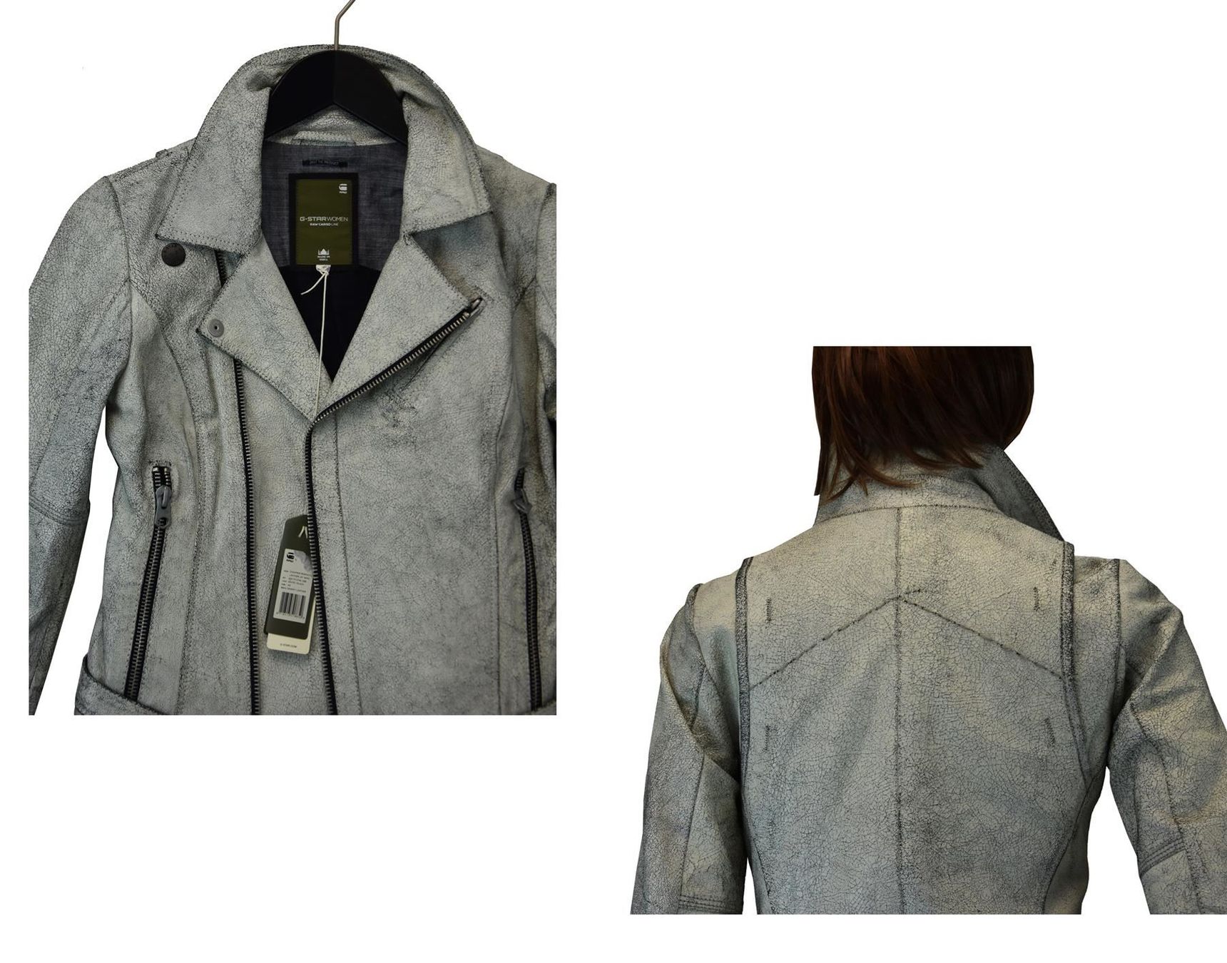 G-Star Giacche: G-Star RAW CHOPPER LederJacke/ LP:499/Gr.XS – Nuovo e nell'imballaggio originale da Wohlenschwil venduto da EddieS-Outlet 4