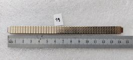 Uhrenarmband Stainless Steel 6.9 mm Anstoss, Silber Farbe