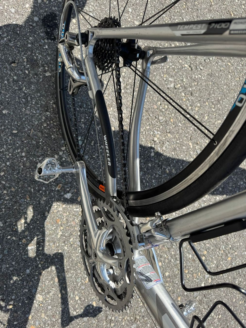 Wheeler Biciclette: Rennvelo Wheeler Tempest 7100 silber – Usato da Falera venduto da Fudax 4