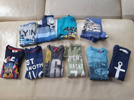Oberteile Langarmshirts Shirts Jungen Grösse 116
