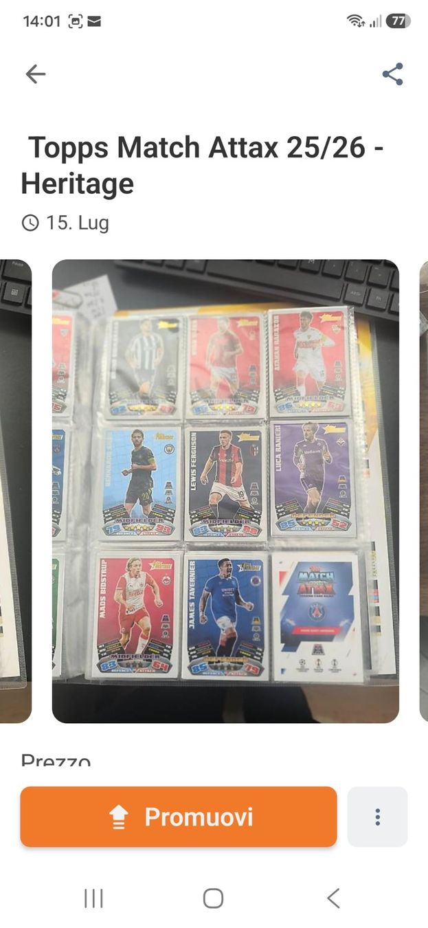 Topps Carte collezionabili: Topps Match Attax 25/26 – Usato da Giubiasco venduto da isa_96bg 4