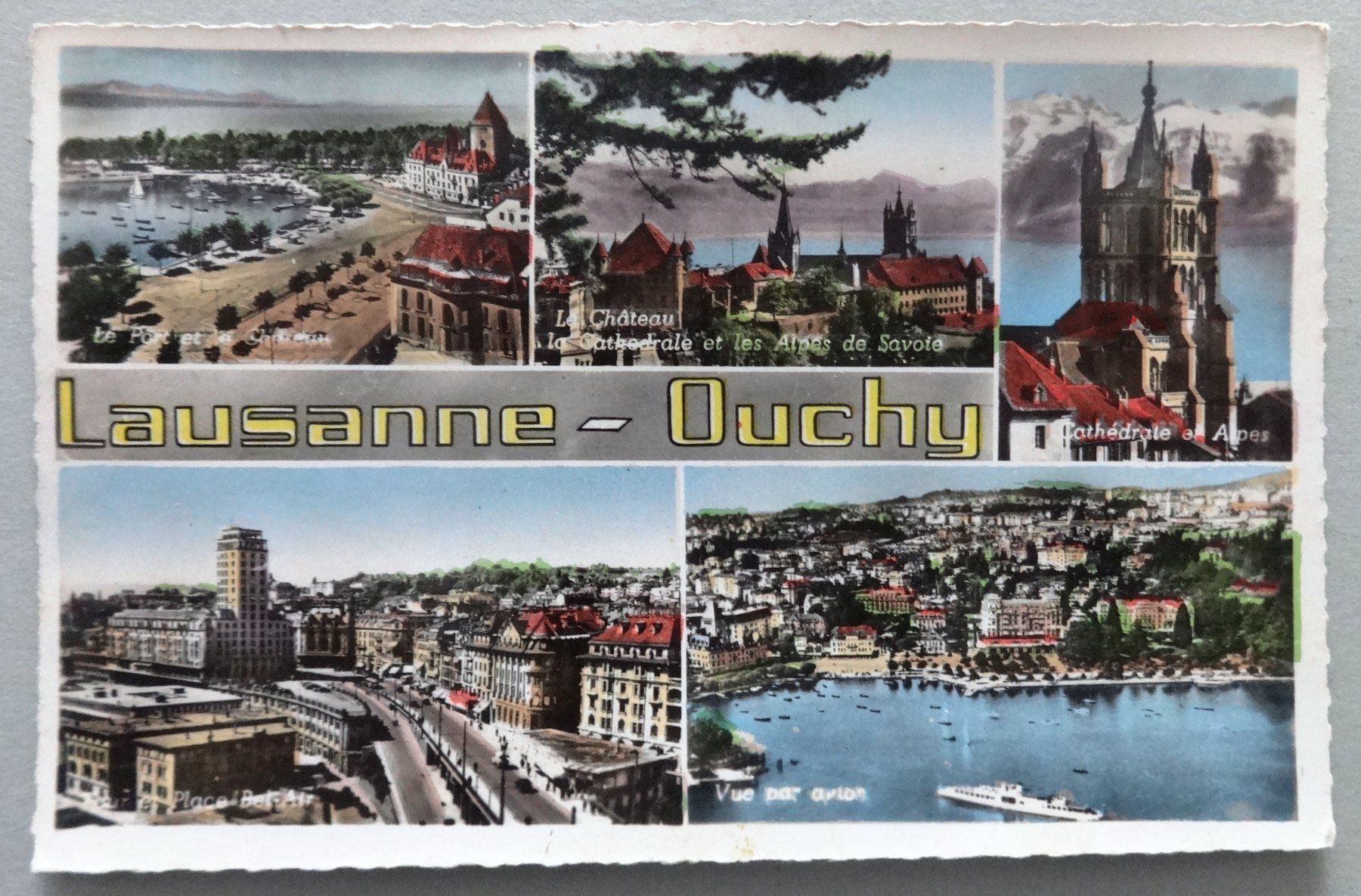 Ansichtskarten: Lausanne-Ouchy – Gebraucht aus Fétigny von Billy2miny