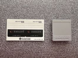 Carte mémoire GC officielle Bio Hazard (Resident Evil)