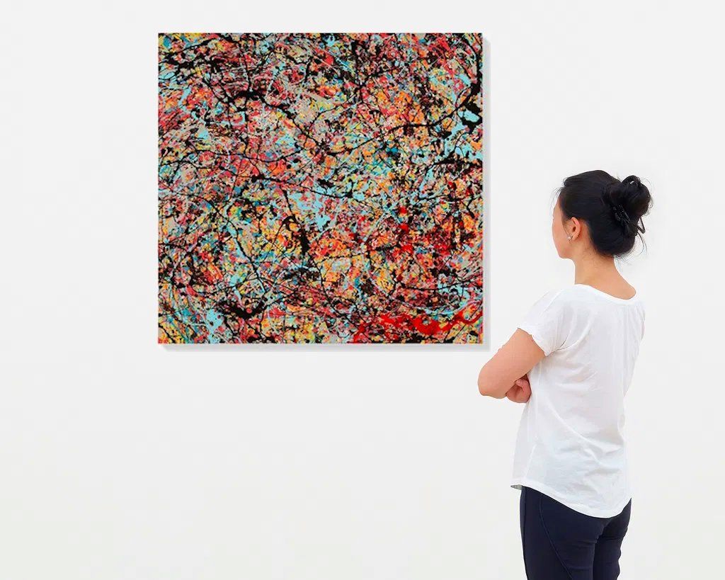 Gemälde: Original ED Sheeran painting Cosmic Carpark Handsigned – Neu und originalverpackt aus Petit-Lancy von Art_Collector 8
