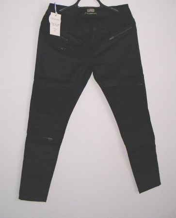 Stretch-Röhrlihose, Schwarz od. Braun,Gr. 42 *TopTrends* NEU