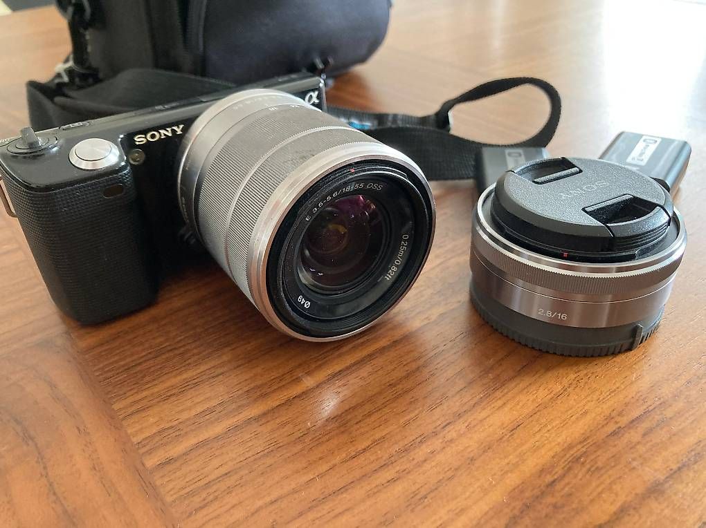 Sony Fotocamera: SONY Digitalkamera SEL 1855 – Usato da Oberwil BL venduto da magaz-1 2