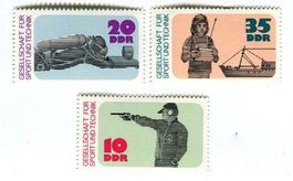 Briefmarken "Gesellschaft für Sport und Technik". DDR