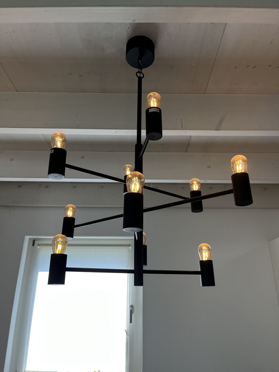 Lampadari & plafoniere: Modern Hängelampe schwarz – Usato da Münchenstein venduto da tai_s2cw