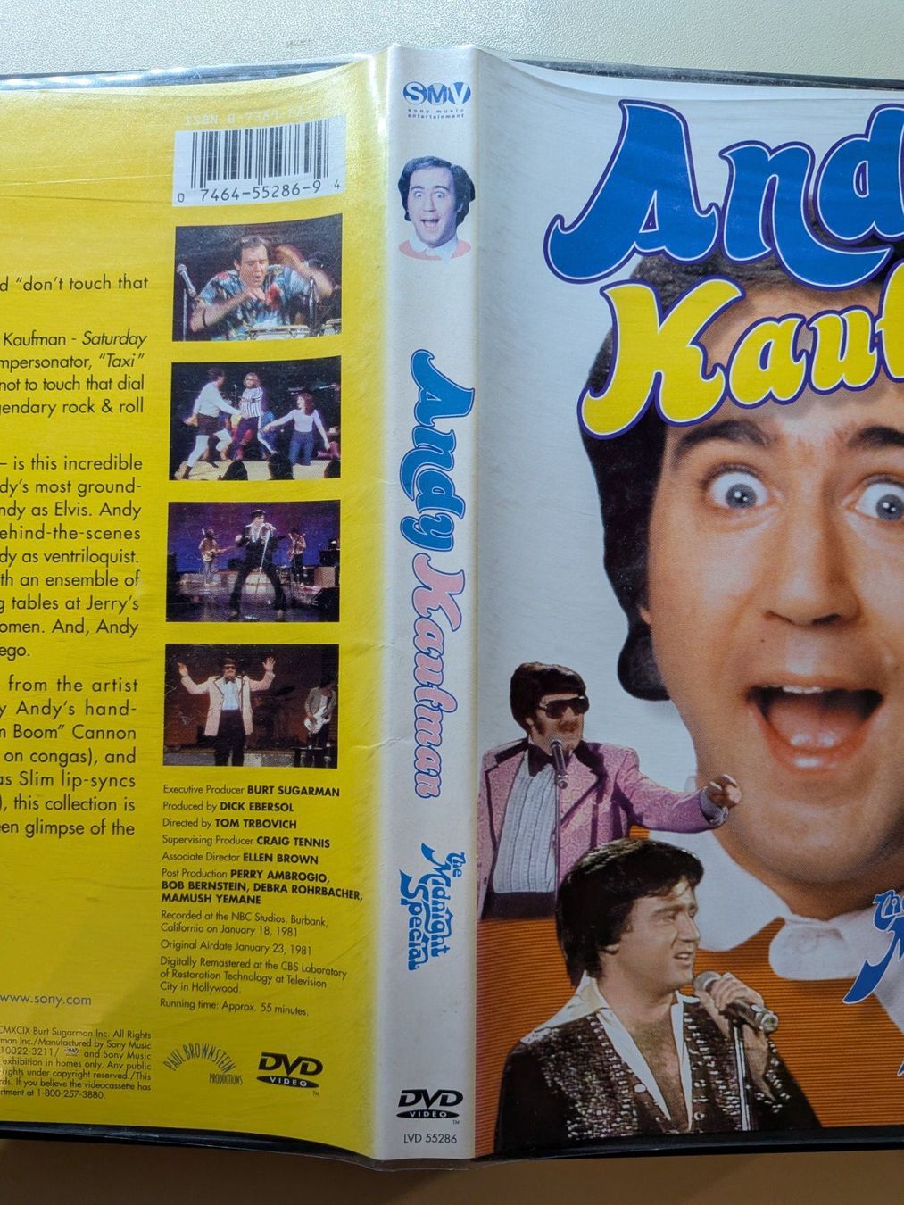 Tutti i DVDs: Andy Kaufman - The Midnight Special [DVD] – Usato da Port venduto da gecotom 2
