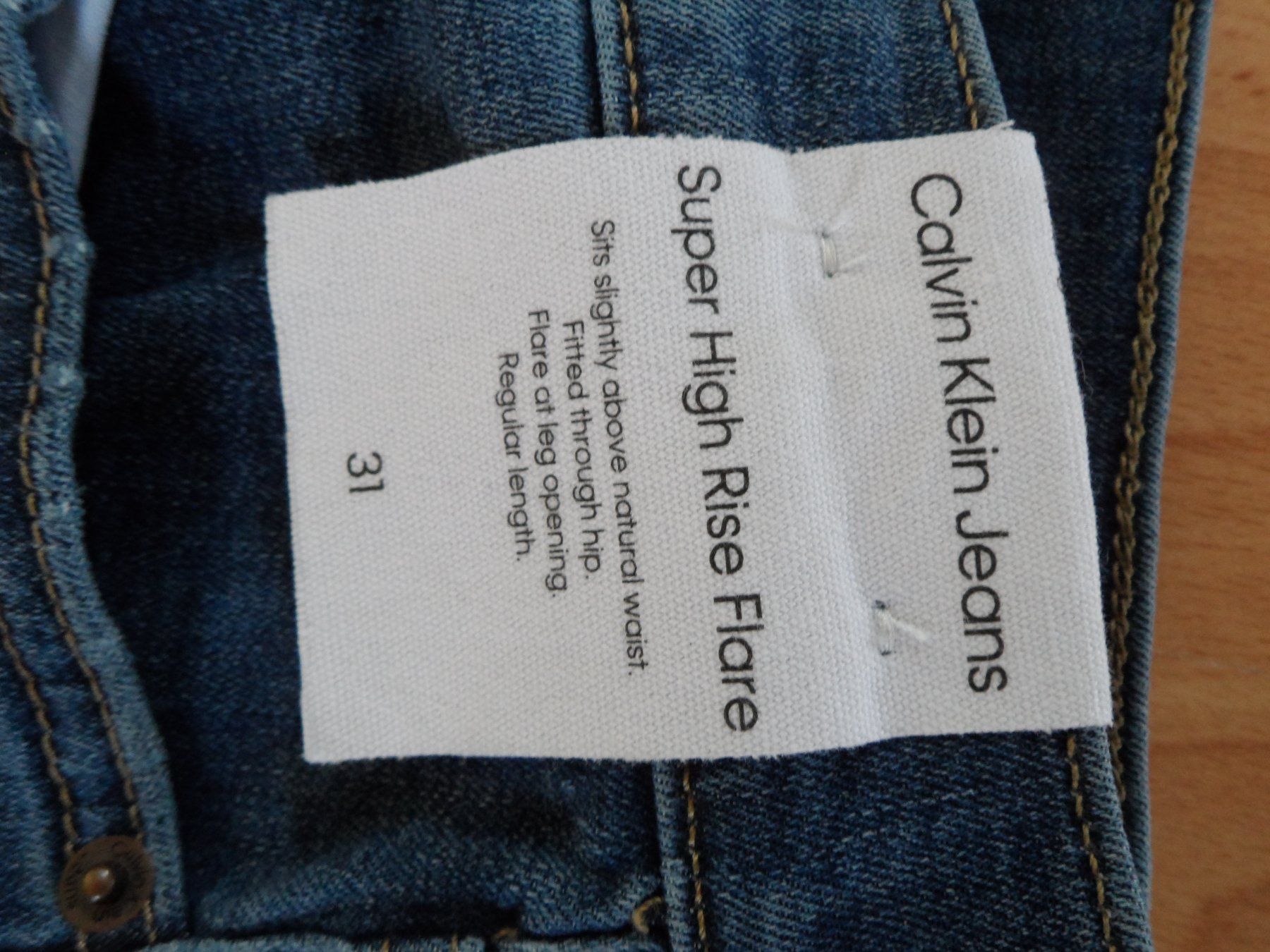 Jeans: ***** Calvin Klein Jeans GR 31 ***** – Nuovo e nell'imballaggio originale da Therwil venduto da Hcd1919 1