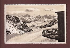 Aussicht von Terrasse WEISSFLUHJOCH - 1941
