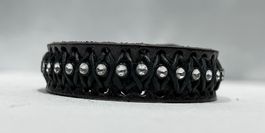 Unisex Leder ARMBand Braun Breite 15mm Umfang in