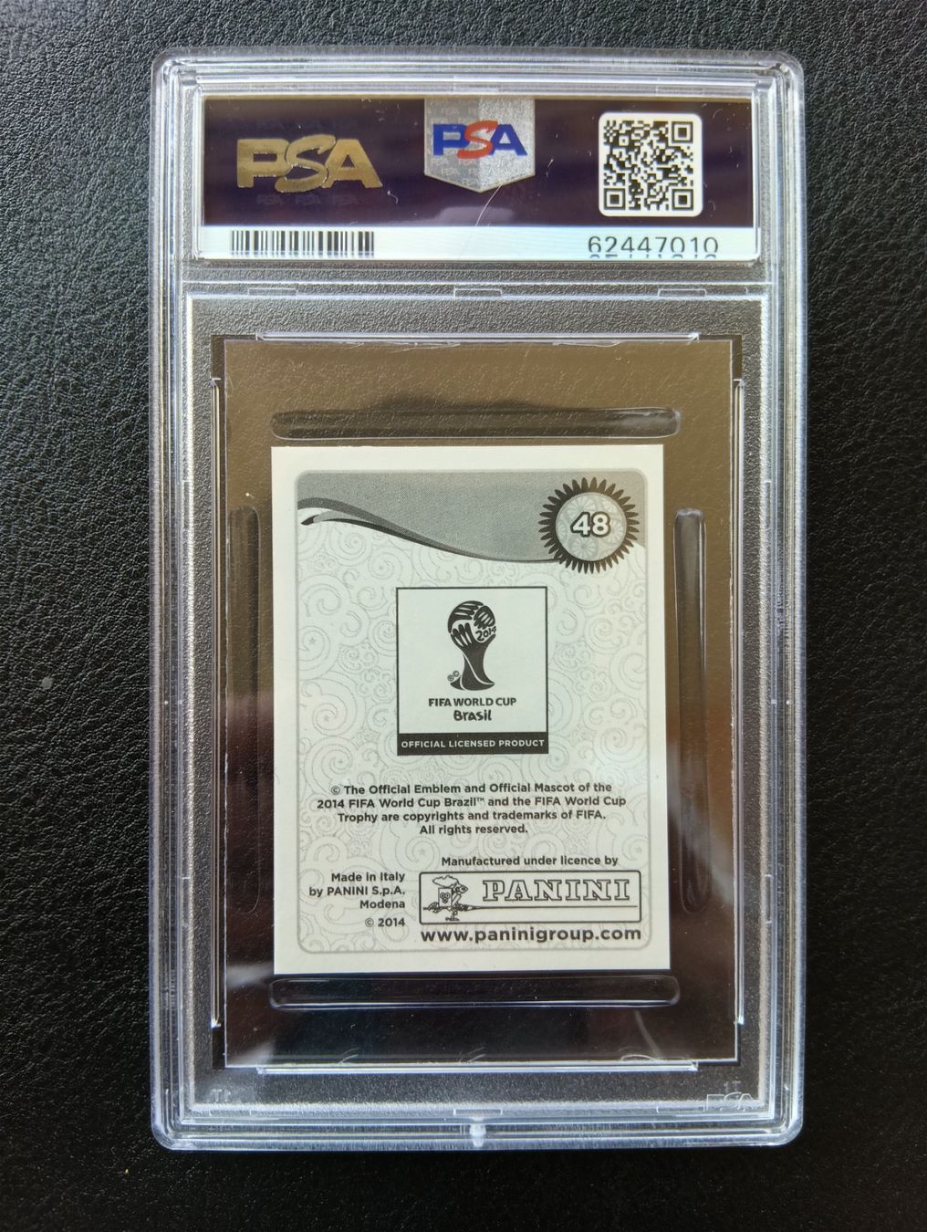 Panini Sammelbilder & Trading cards: 2014 Panini Neymar Jr. PSA 9 #48 – Gebraucht aus Steinen von antikesundseltenes 1