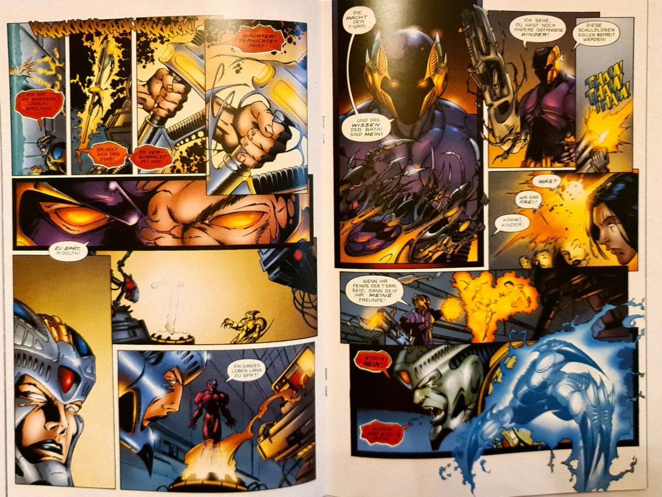 Fumetti: Weapon Zero Comic Hefte 1-4, Miniserie, Splitter Verlag – Usato da Aesch BL venduto da pri_fp8t 4