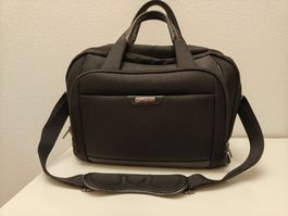Aktentasche Samsonite schwarz gebraucht sehr guter Zustand