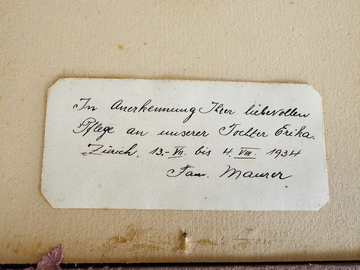 Gemälde: Hans Lentz Original Gemälde mit persönlicher widmung – Gebraucht aus Gipf-Oberfrick von Iberico 7