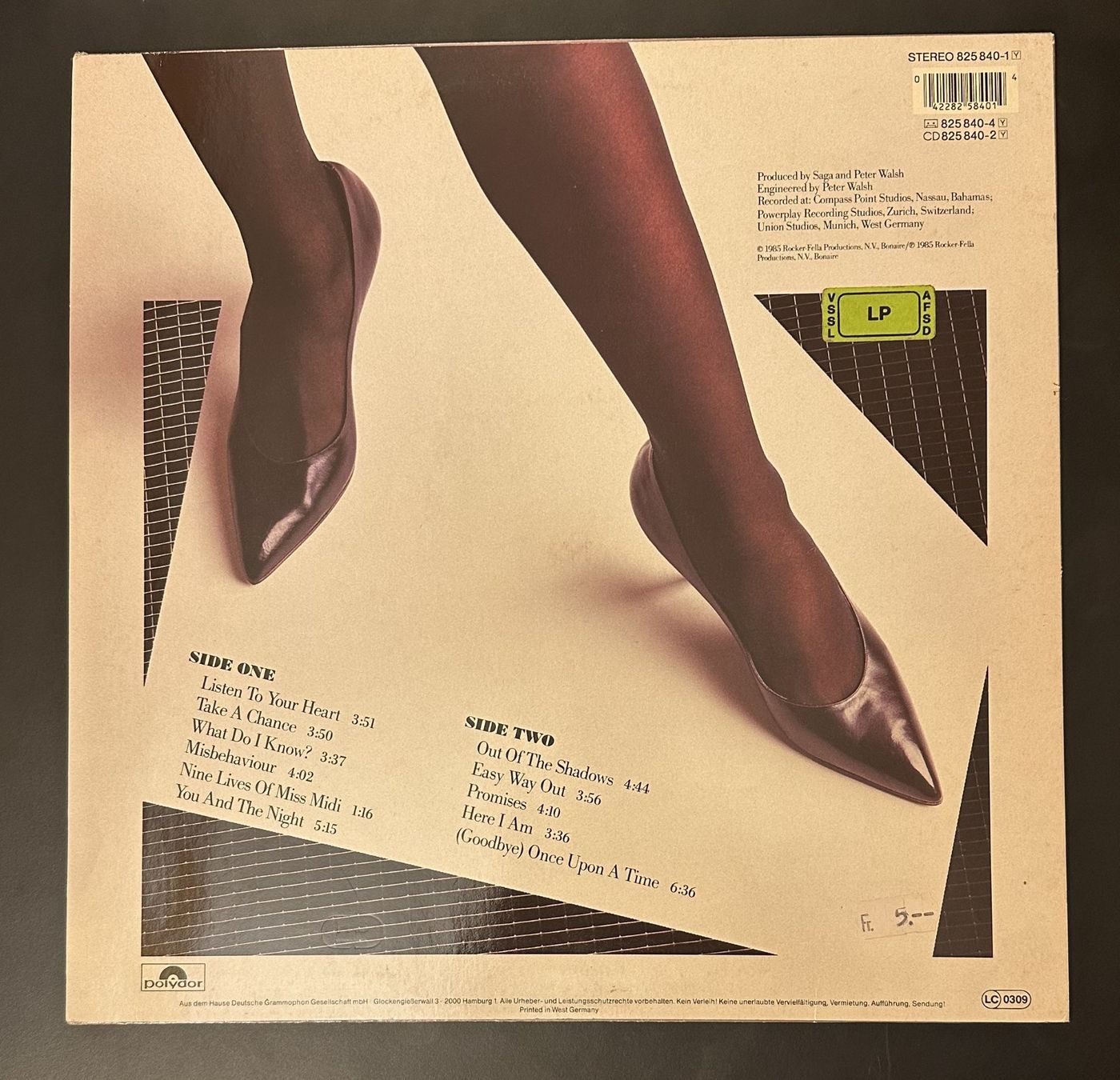 Dischi in vinile: Saga – Behaviour LP – Usato da Viganello venduto da md__2rd2 1