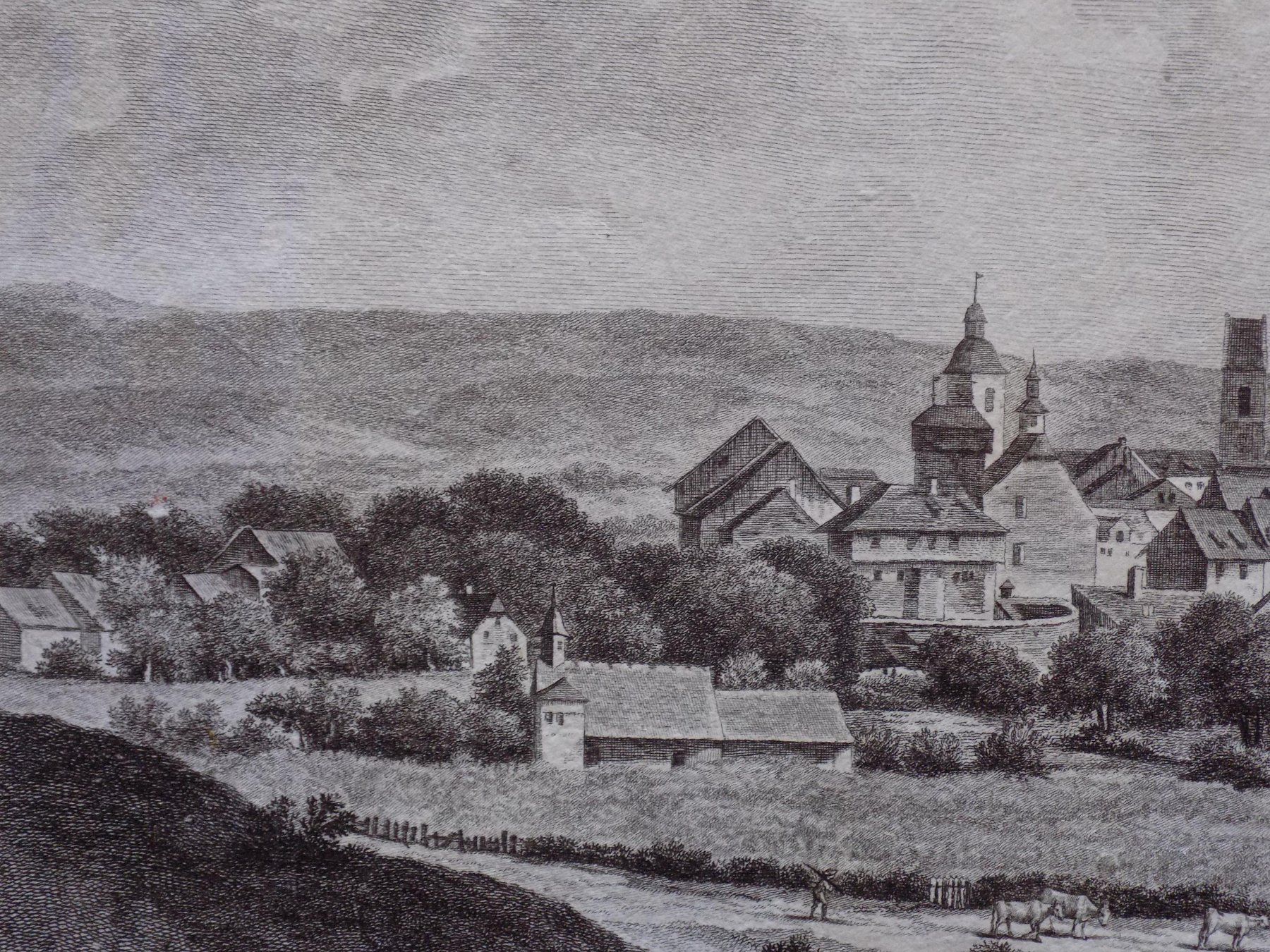 Stiche: Frauenfeld Kupferstich – Gebraucht aus Risch von Rischli15 9