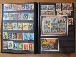 Briefmarken weltweit in Album 34 Zustand gemäss Bilder