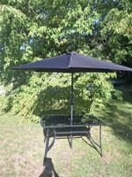  table de jardin et parasol dans carton d'origine neuf