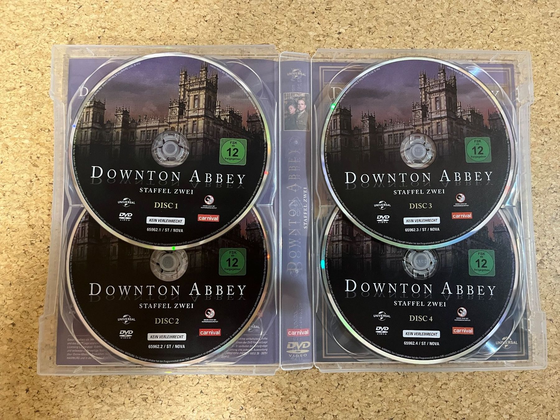 Alle DVDs: 4x DVD "Downton Abbey", Staffel 2 – Gebraucht aus Grosswangen von Vita500 2