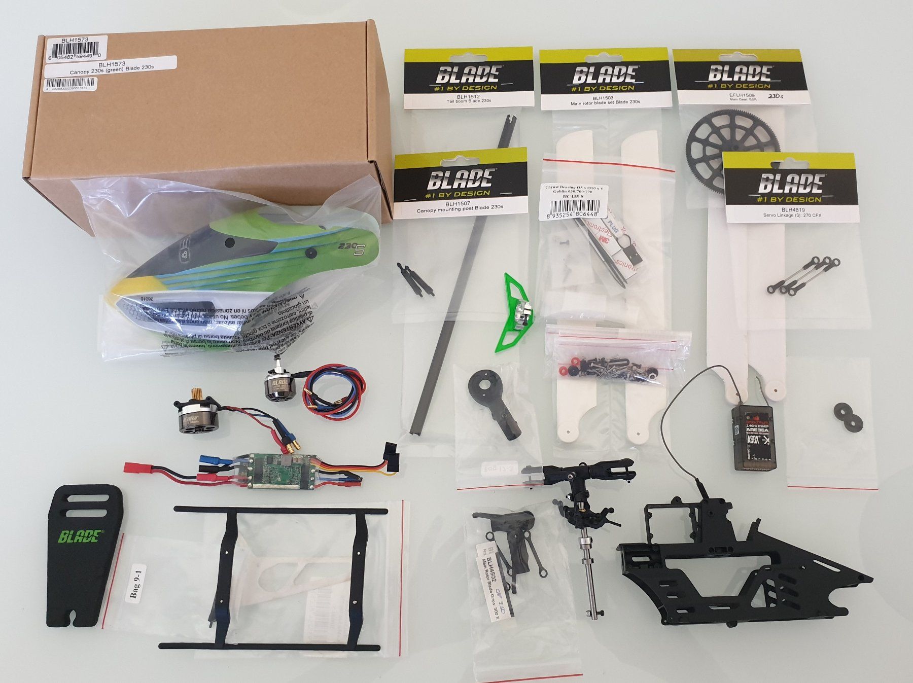 Blade Modellismo RC: BLADE 230 Ersatzteile – Usato da Ohmstal venduto da p-51d