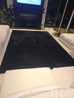 Tapis Roche Bobois Silky noir 250x350 cm. État neuf.