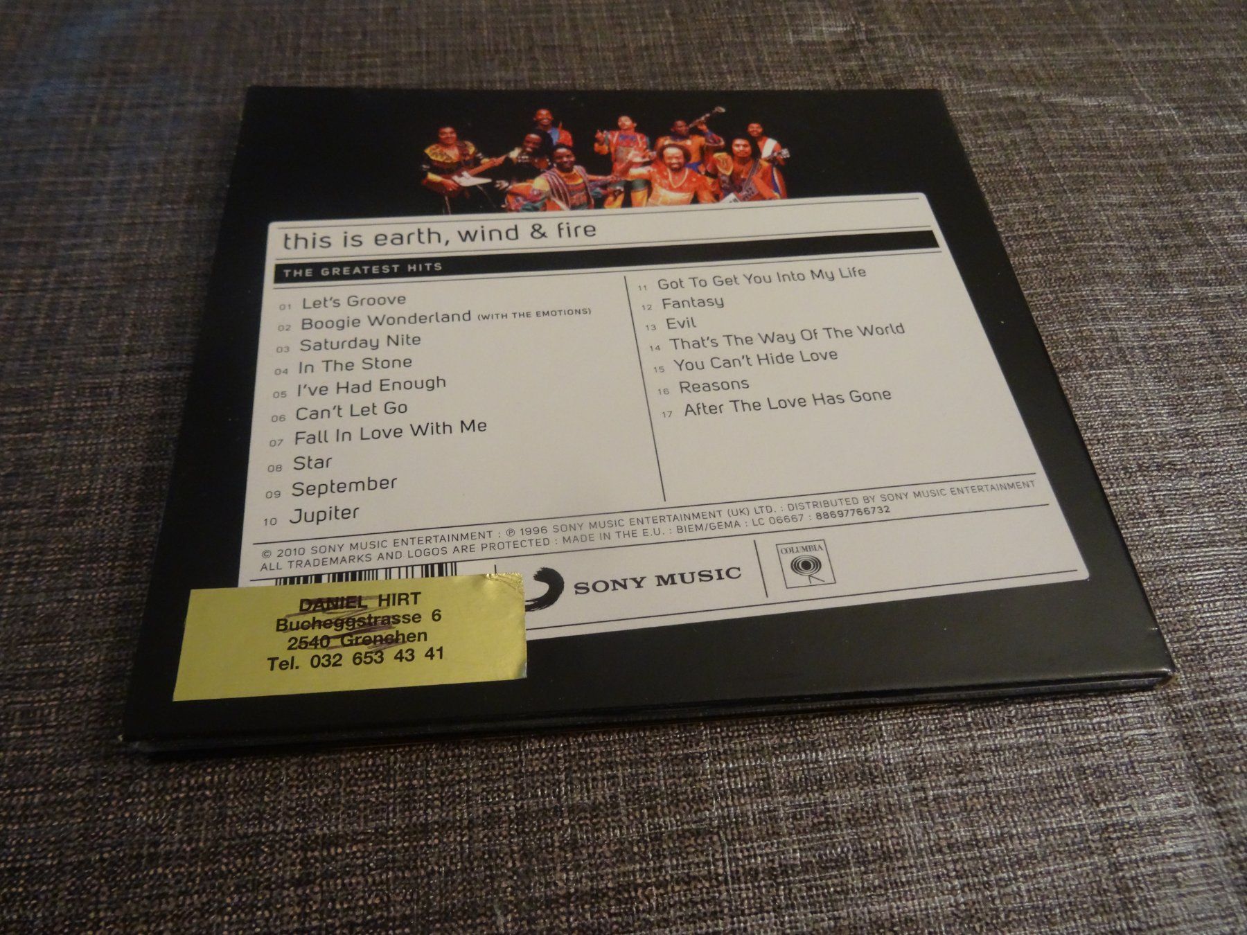 CD: Earth, Wind & Fire - Greatest Hits CD – Usato da Olten venduto da Disc-Ausverkauf 1