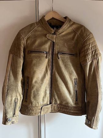 Motorradjacke Held Leder Herren Grösse 52