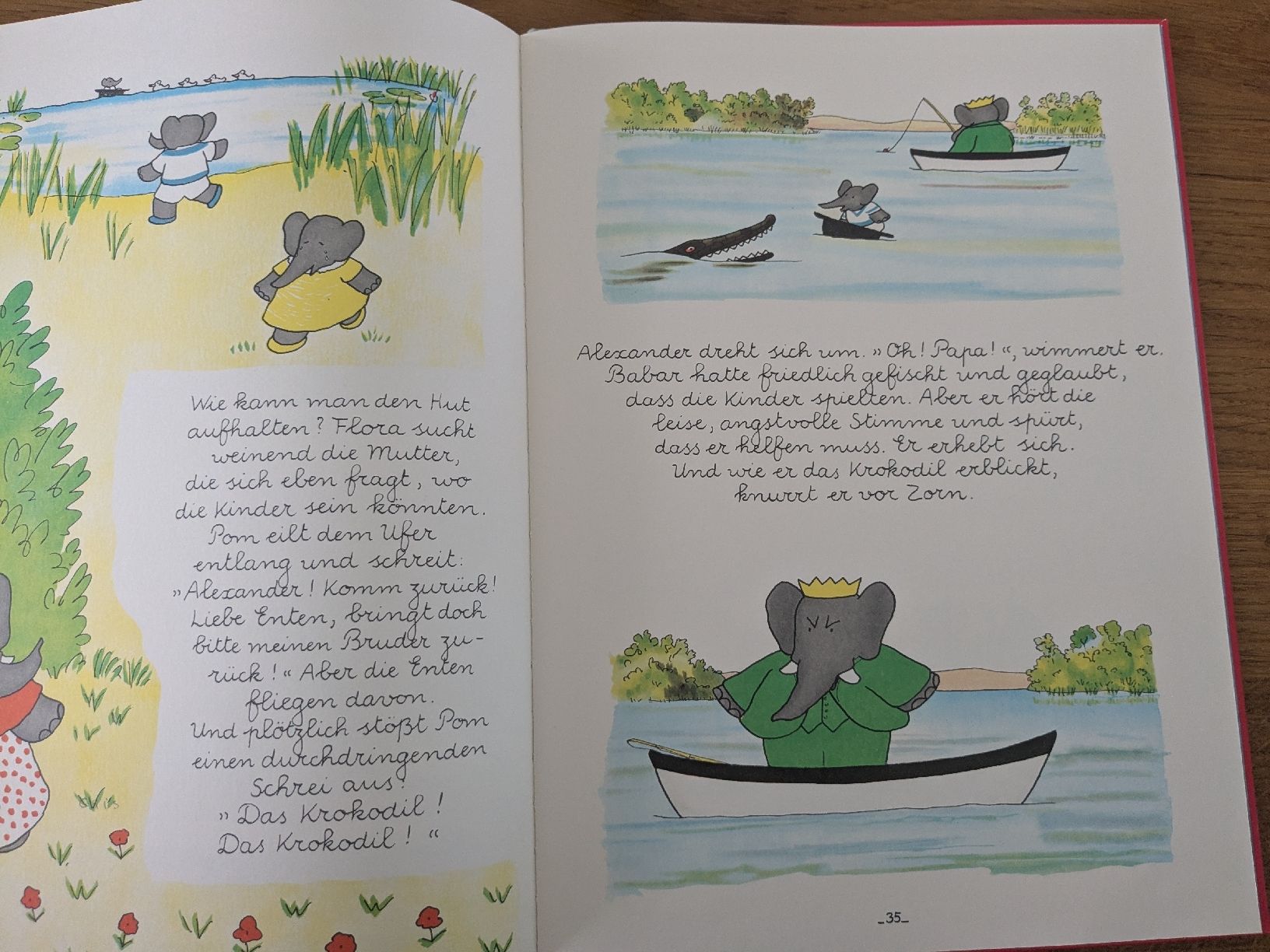 Libri: Familie Babar - Jean de Brunhoff – Usato da Wohlen AG venduto da merkur0300 2