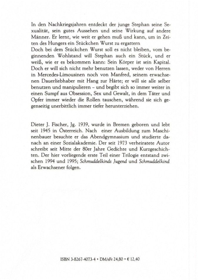 Livres: Fischer Dieter J., Das Schmuddelkind – Neuf (Voir description) à Sarnen par Livres 1
