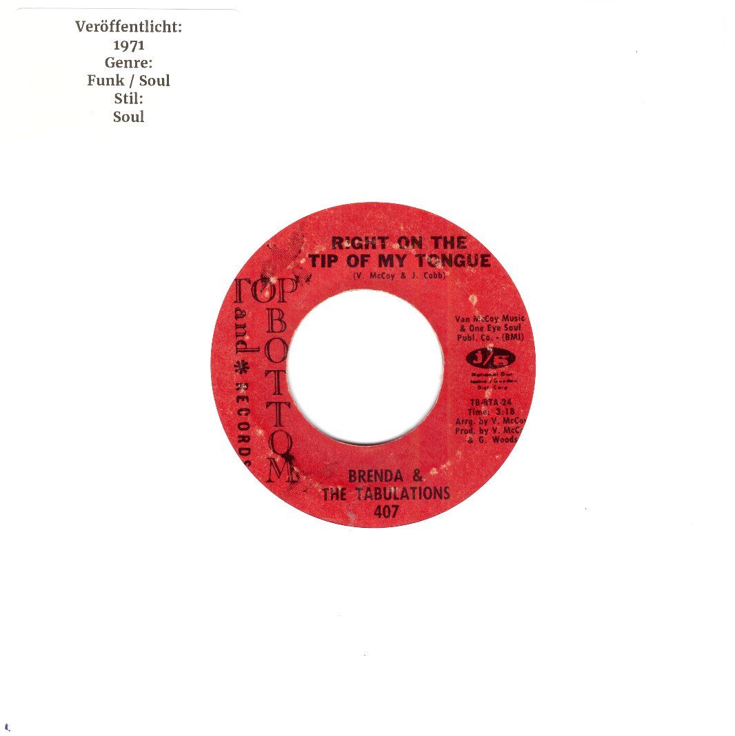 Dischi in vinile: BRENDA & THE TABULATIONS – Usato da Bassersdorf venduto da house-of-vinyl
