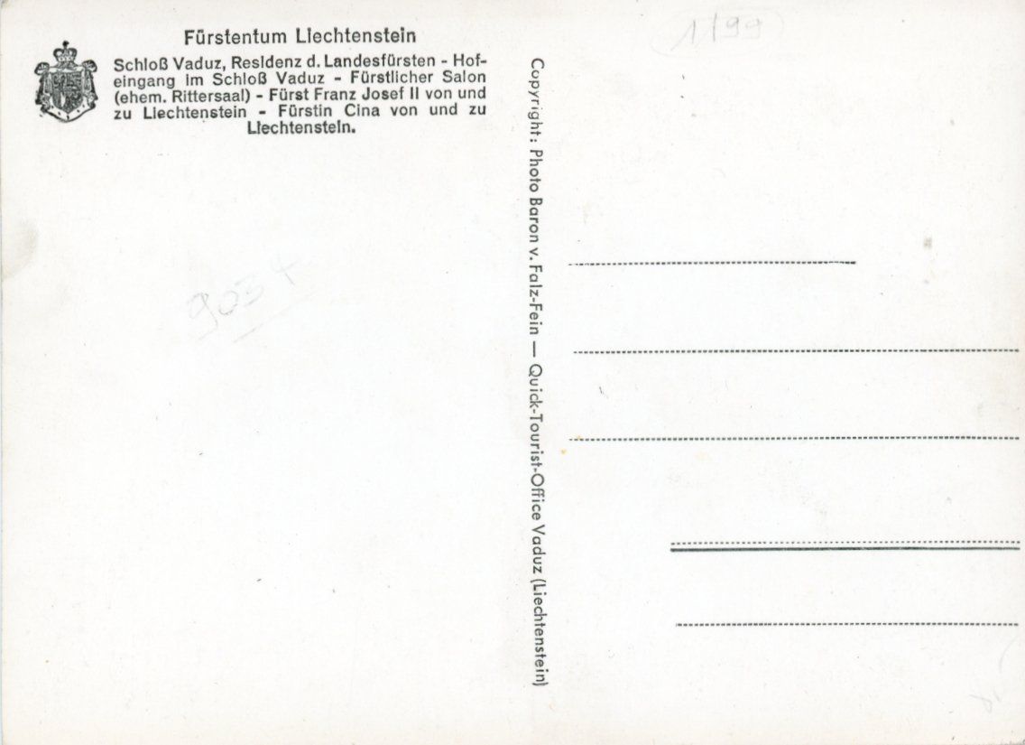 Cartoline postali: Liechtenstein    FL     /    4-Bilder – Usato da Brig venduto da Valcards54 1