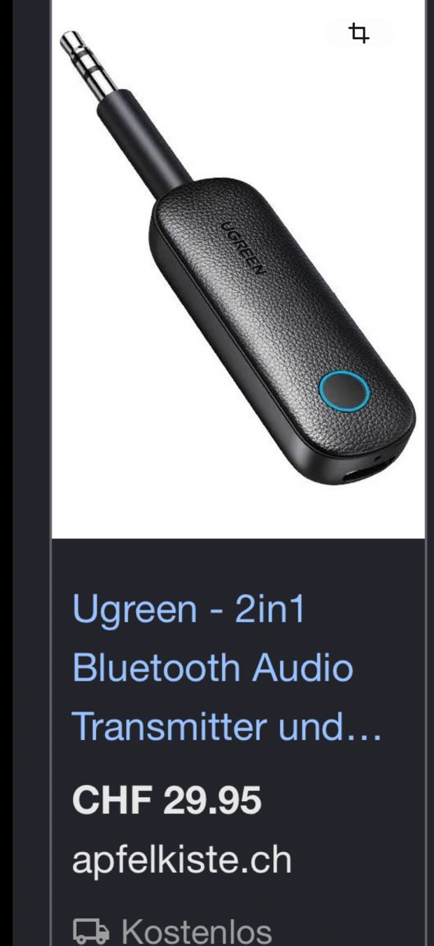 Ricevitori: UGREEN Bluetooth Audio Receiver Transmitter neu – Nuovo (secondo la descrizione) da Reinach BL venduto da the_Advocat 3