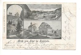 LITHO Gruss vom ETZEL bei Einsiedeln