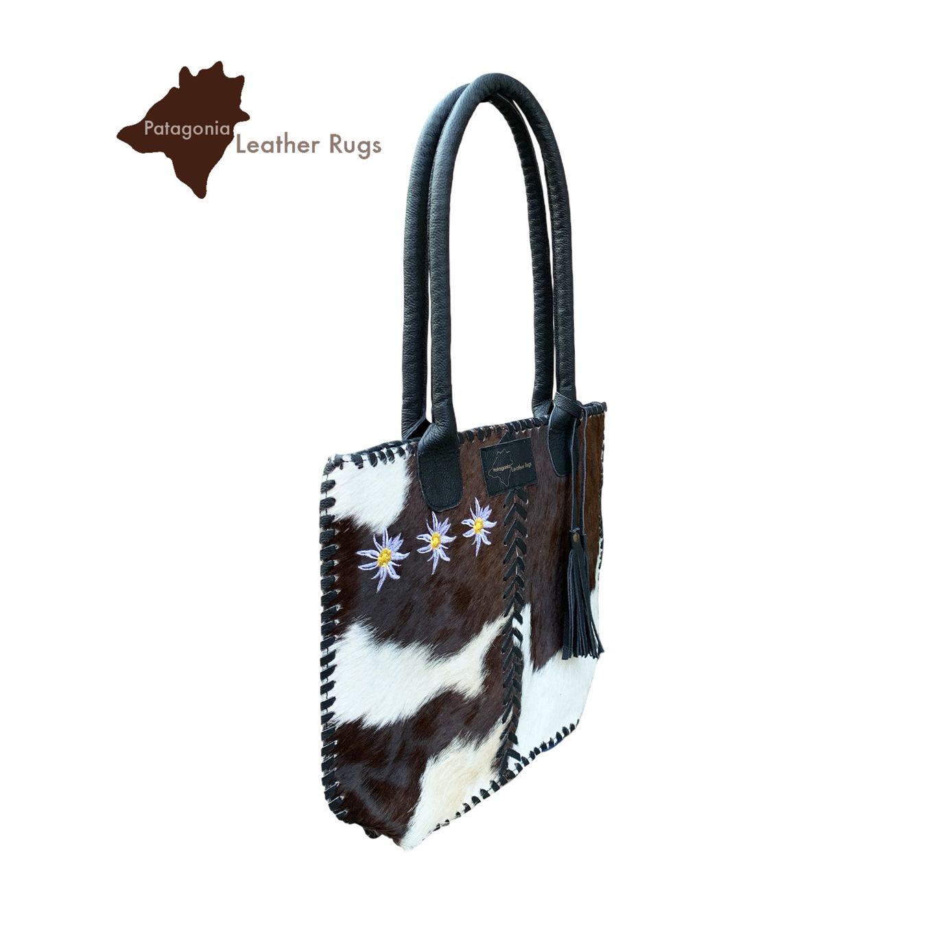 Borse da donna: Handtasche aus echtem Kuhfell Edelweiss – Nuovo e nell'imballaggio originale da Arbedo venduto da patagonialeatherrugs 4