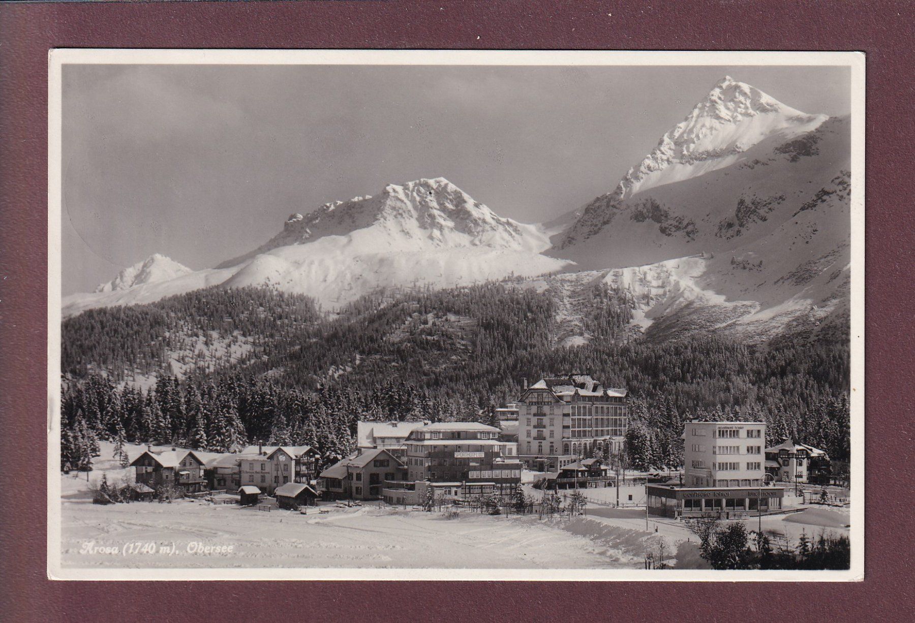 Cartes postales: AROSA - Obersee - 1934 – D'occasion à Pully par nicecards