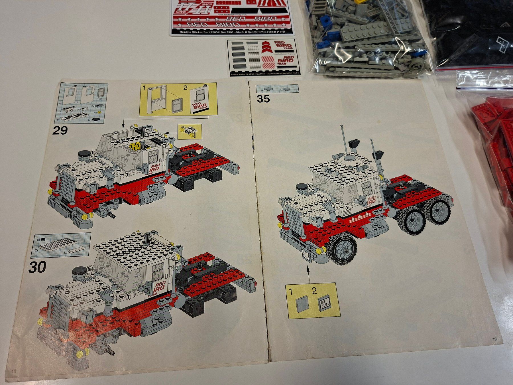 Lego Giocattoli: Lego 5591 Model Team Mach II Red Bird Rig – Usato da Sils im Domleschg venduto da AMAG_AUDI_ZH 6