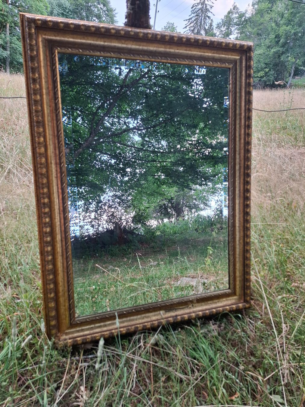 Specchi: Miroir cadre doré style baroque – Usato da Neuchâtel venduto da Grandloupblanc 1