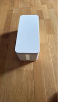 Kabelbox Kunststoff weiss zur Organisation neuwertig
