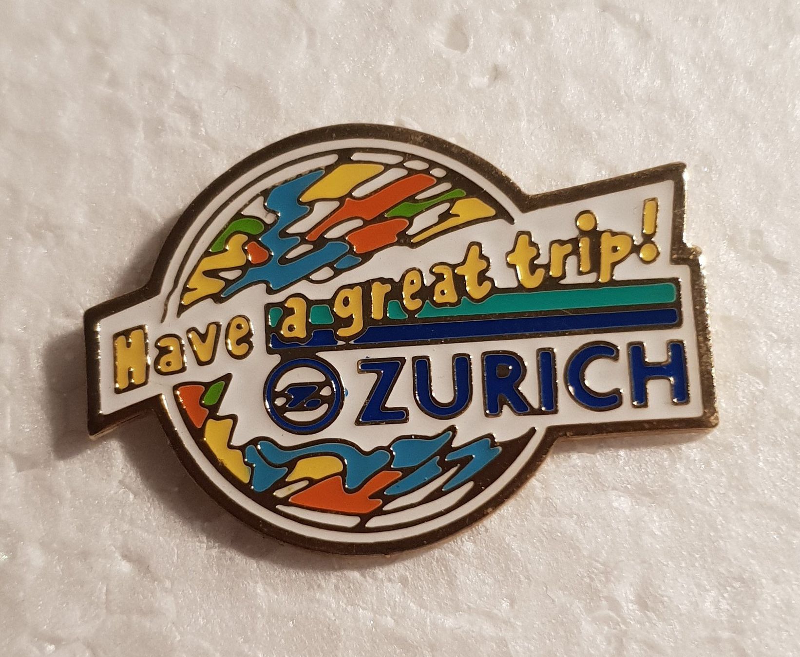 Plaketten & Abzeichen: Pin Zürich Versicherung – Gebraucht aus Härkingen von specialshapes