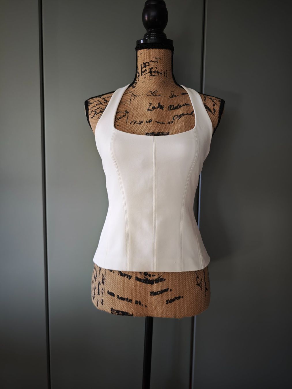 Mango Top: Mango Top, rückenfrei, off-white; Gr. 36 – Usato da Uetikon am See venduto da AJV63