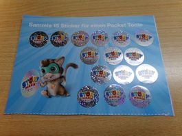 Migros Story Mania 1 volle Karte (15Sticker)