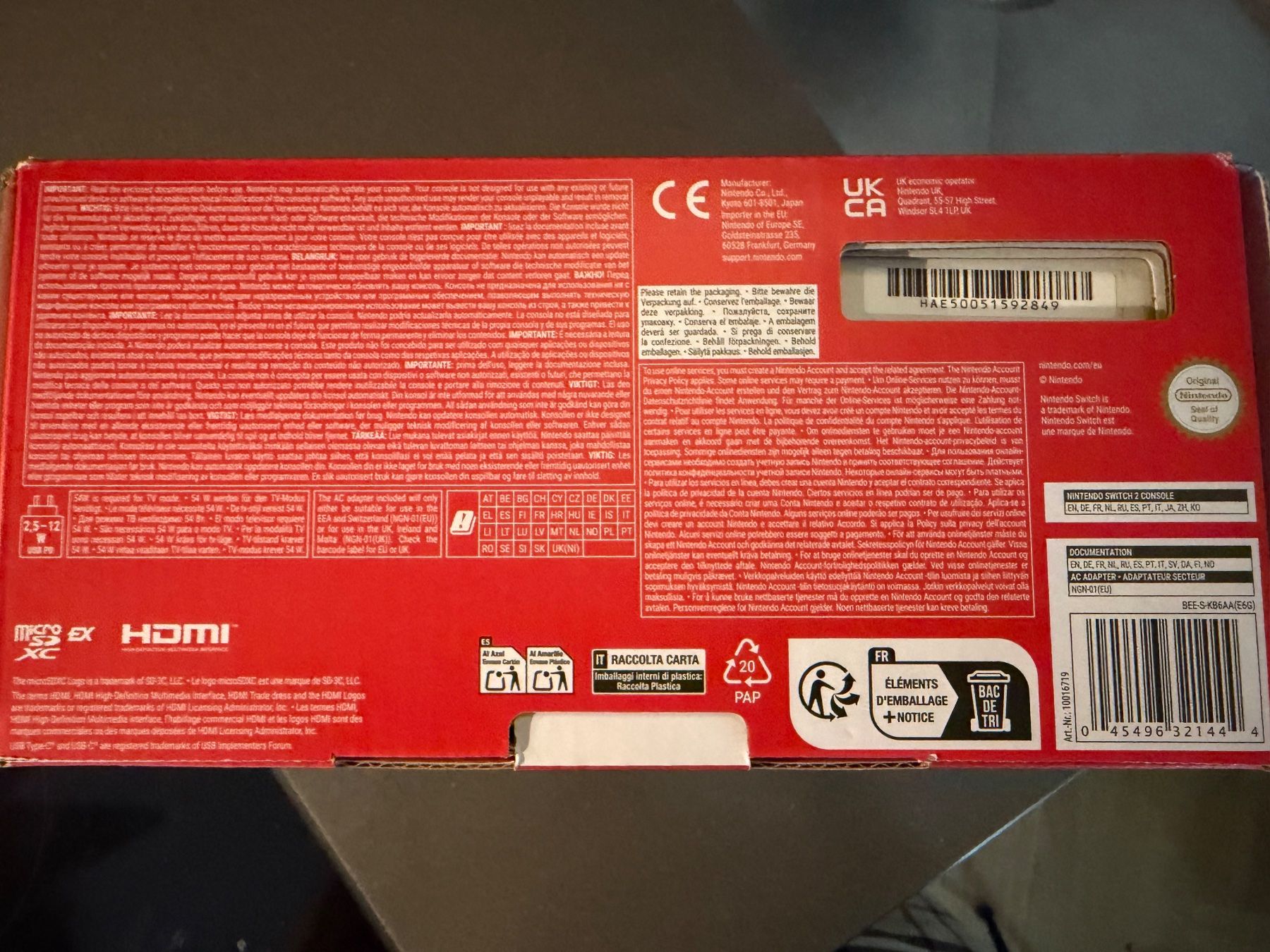 Nintendo Console: Nintendo Switch 2 Neu Originalverpackt – Nuovo e nell'imballaggio originale da Zürich venduto da hes_8yqd 1