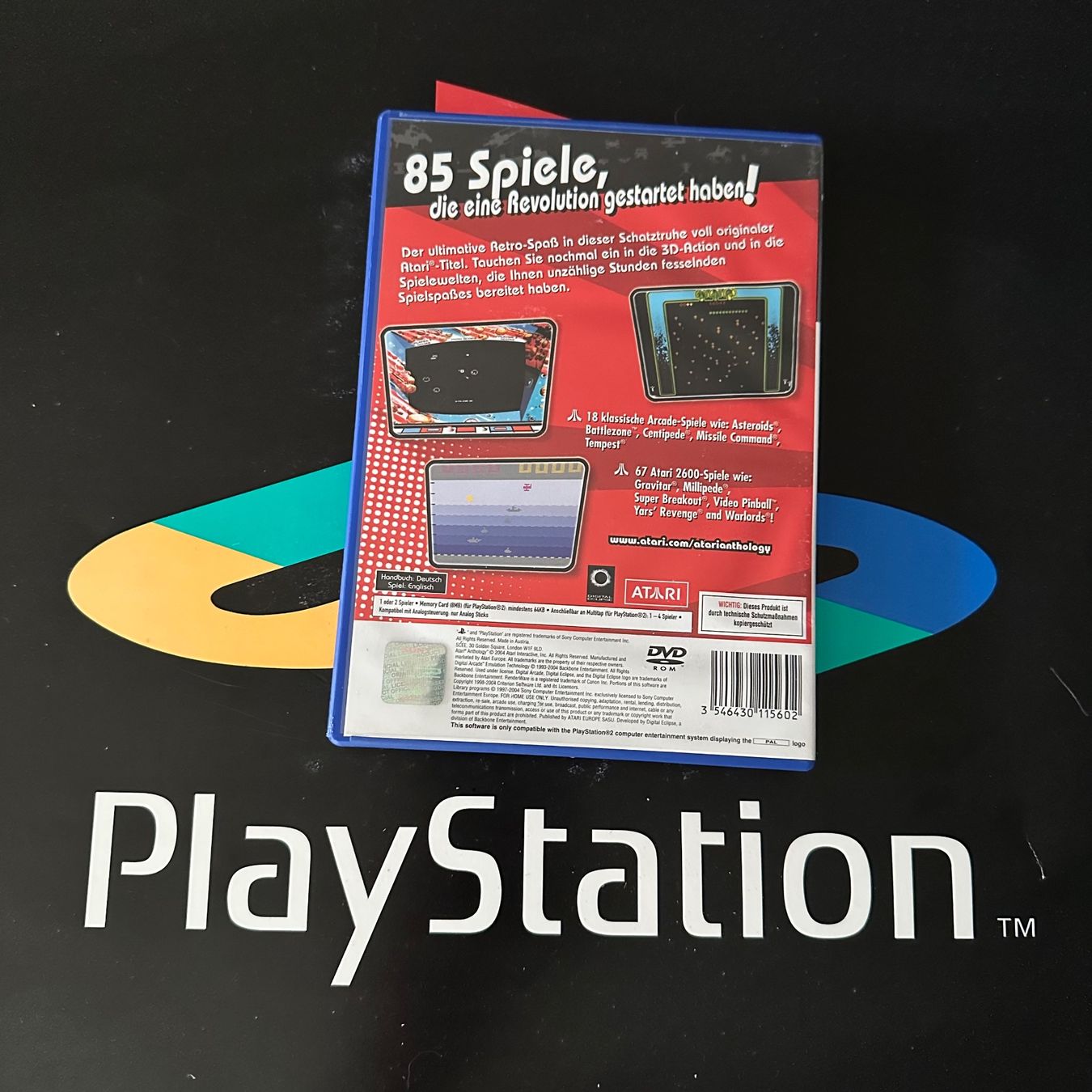 Sony Giochi: Atari Anthology für Sony PlayStation PS2 – Usato da Kestenholz venduto da Mad18 1