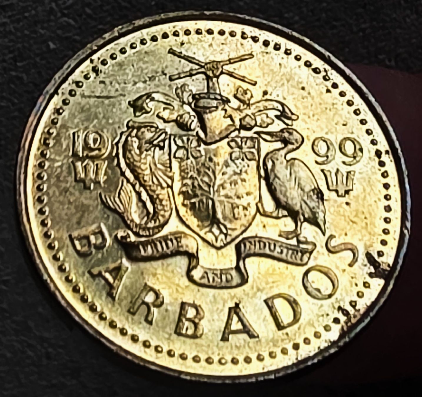 Tutti le monete: BARBADOS 5 CENTS 1999 – Usato da Winterthur venduto da Creso70 1